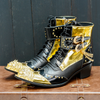 AOMISHOES™ Italy Party Oronero High Boots 9836