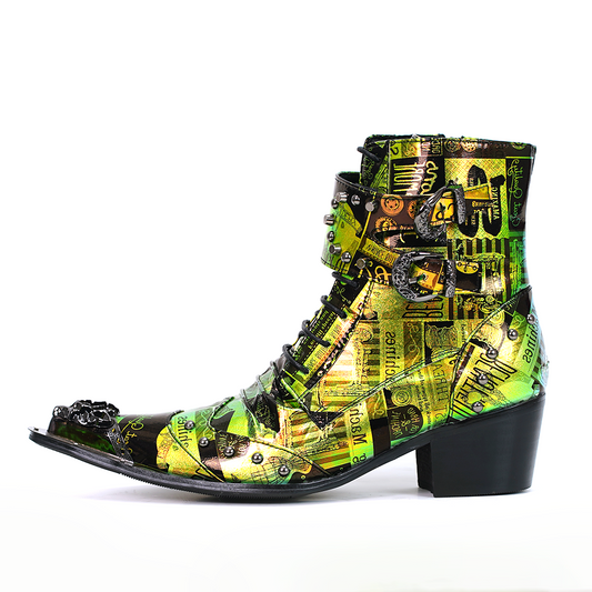 AOMISHOES™ Italy Party Moderno High Boots 9837