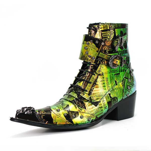 AOMISHOES™ Italy Party Moderno High Boots 9837