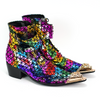 AOMISHOES™ Italy Party Discoteca High Boots 9838