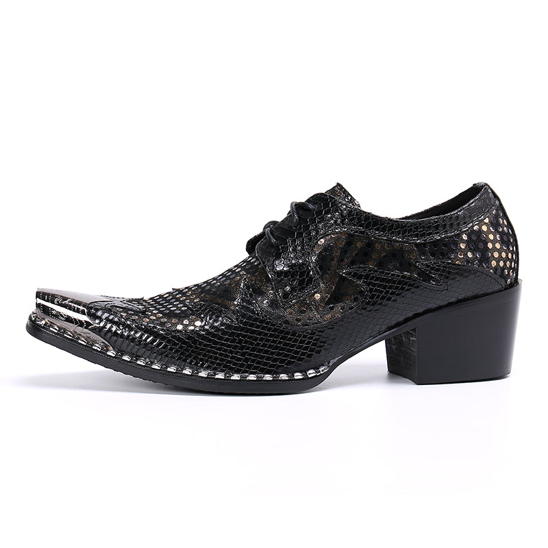 AOMISHOES™  Italian Snake High Heel Shoes #8118