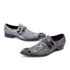 AOMISHOES™ Evil ITALIAN SNAKE Dress Shoes #8048