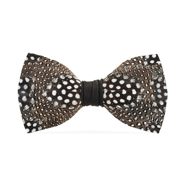 GUINEA FEATHER BOW TIES T1020