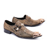 AOMISHOES™ Evil ITALIAN SNAKE Dress Shoes #8048