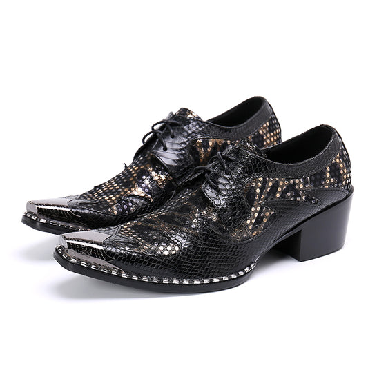 AOMISHOES™  Italian Snake High Heel Shoes #8118