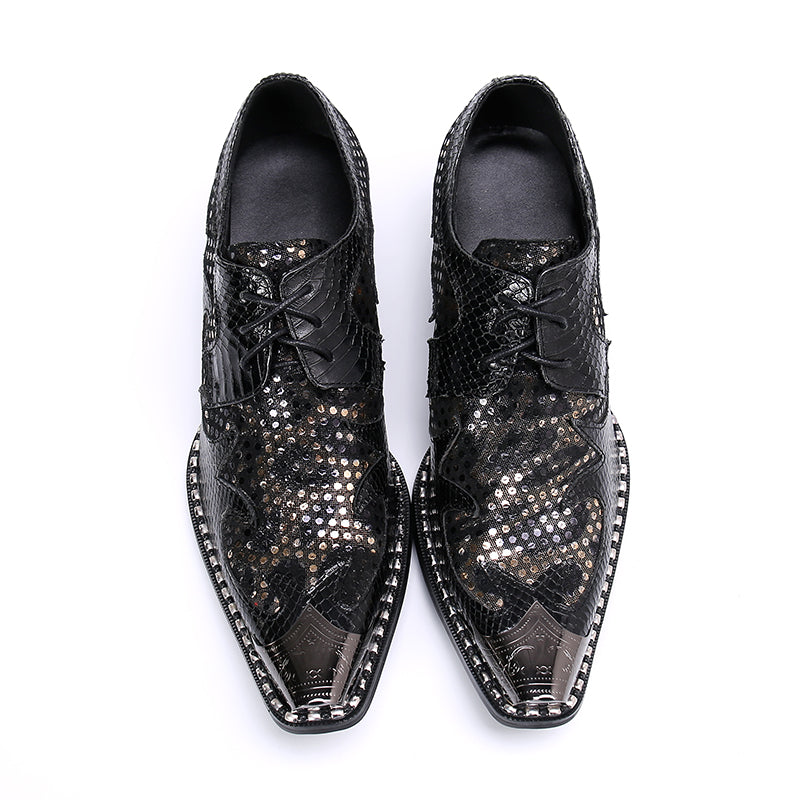 AOMISHOES™  Italian Snake High Heel Shoes #8118
