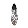 AOMISHOES™  Italian Zebra High Heel Shoes #8119