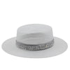 Rhinestone Wide Brim Hat H9011