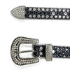 Riveted Rhinestone Belt B4003