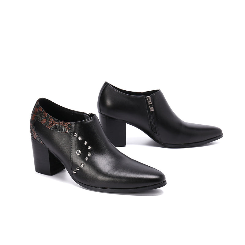 AOMISHOES™ Italy Spikes Dress Shoes #8222 – Aomishoes®