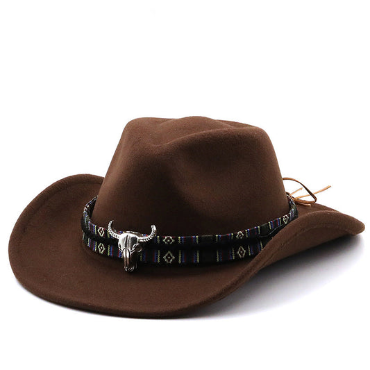 Western Cowboy Felt Hat H8035