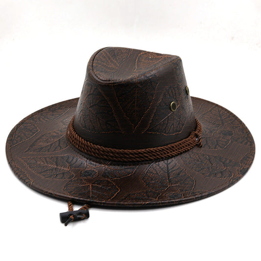 Aomishoes Wide Brim Gentleman hat H8025