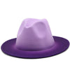 Gradient Jazz Fedora Hat H8043