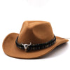 Western Cowboy Felt Hat H8035