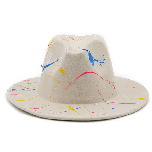 Graffiti Fedora Hat H8044