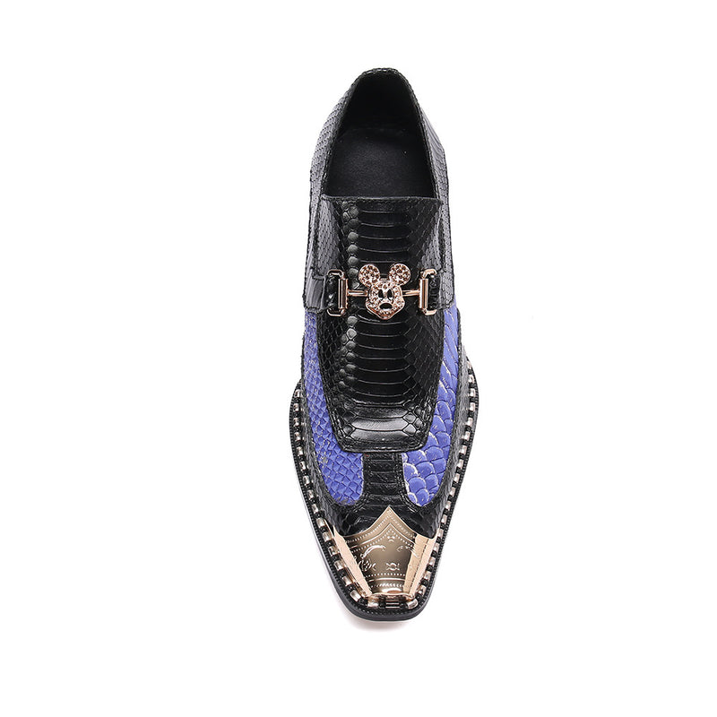 AOMISHOES™ Italy Snake Dress Shoes #8213