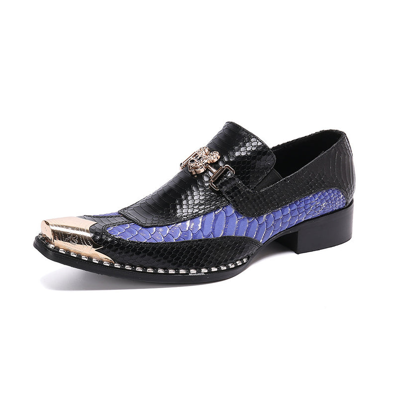 AOMISHOES™ Italy Snake Dress Shoes #8213