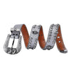 Punk Riveted Rhinestone Belt B4024