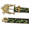 Riveted Rhinestone Belt B4041