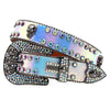 Punk Riveted Rhinestone Belt B4042