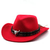 Western Cowboy Felt Hat H8035