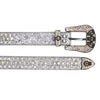 Punk Riveted Rhinestone Belt B4028