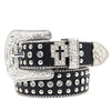 Punk Riveted Rhinestone Belt B4040