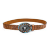 Western Cowboy Buckle Leather Belt B5002