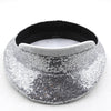 Sequin Leather Hat H9013