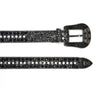 Punk Riveted Rhinestone Belt B4018