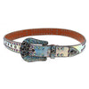 Punk Riveted Rhinestone Belt B4042