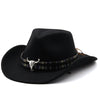 Western Cowboy Felt Hat H8035