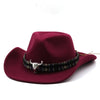 Western Cowboy Felt Hat H8035