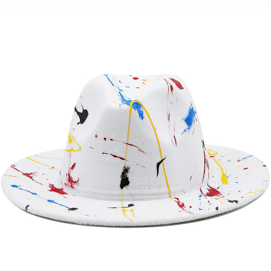 Graffiti Fedora Hat H8044