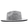 Rhinestone Wide Brim Hat H9010