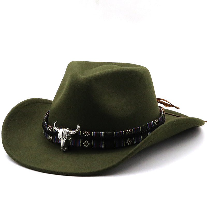 Western Cowboy Felt Hat H8035