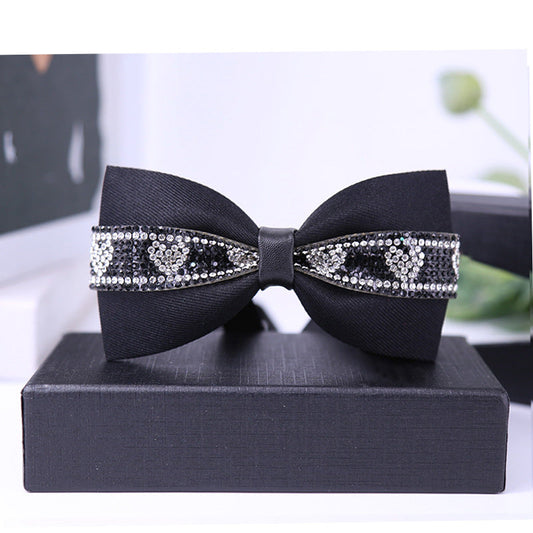 Rhinestone Bow Tie T2010