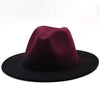 Gradient Jazz Fedora Hat H8043