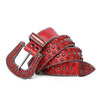 Riveted Rhinestone Belt B4010