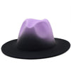 Gradient Jazz Fedora Hat H8043