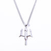 Men Trident Necklace A5023