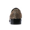 AOMISHOES™  Italian Snake Golden Dress Shoes #8024