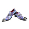 AOMISHOES™ Italy Party Splendore Metal Tip Shoes 9946