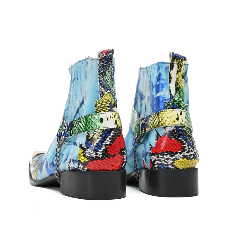 AOMISHOES™ Italy Party Luminario High Boots 9952