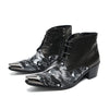 AOMISHOES™ Italy Party Potente Short Boots 9925