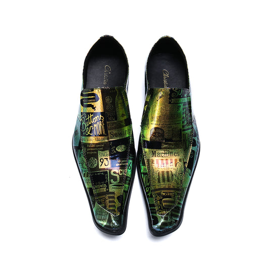 AOMISHOES™  Multi-Color Dress Shoes #8031