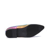 AOMISHOES™ Gem-Rainbow Alligator Loafer #8081