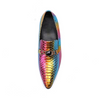 AOMISHOES™ Gem-Rainbow Alligator Loafer #8081