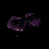 AOMISHOES™ Purple Rhinestone Bow Tie #1024