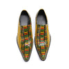 AOMISHOES™  Vintage Print  Dress Shoes #8028